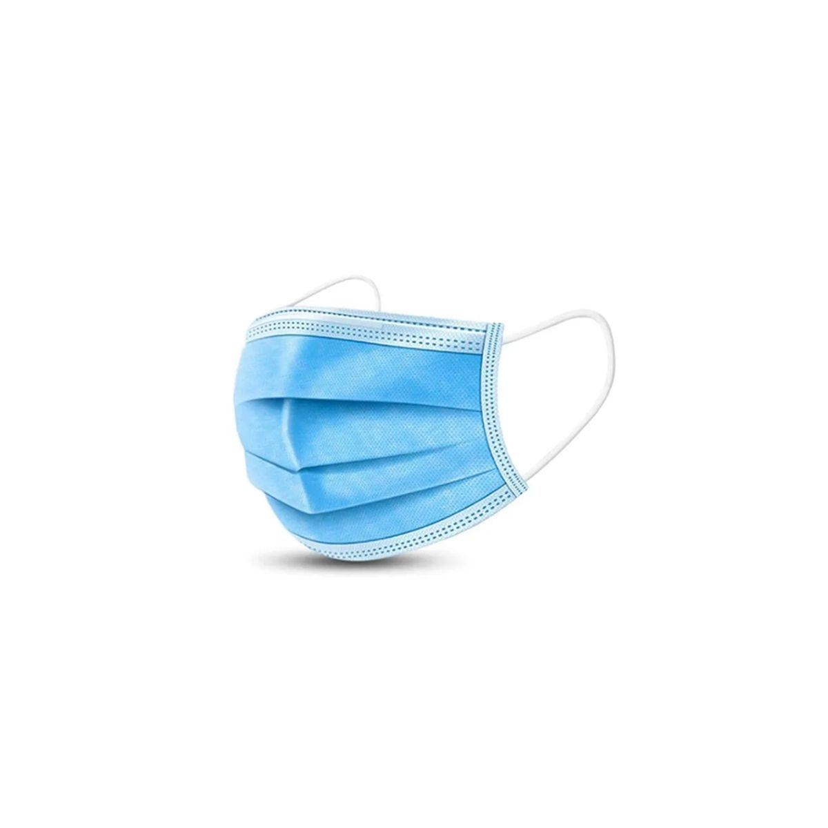 Mascarilla Desechable 3 Pliegues Face Mask - (50 Unidades)-0