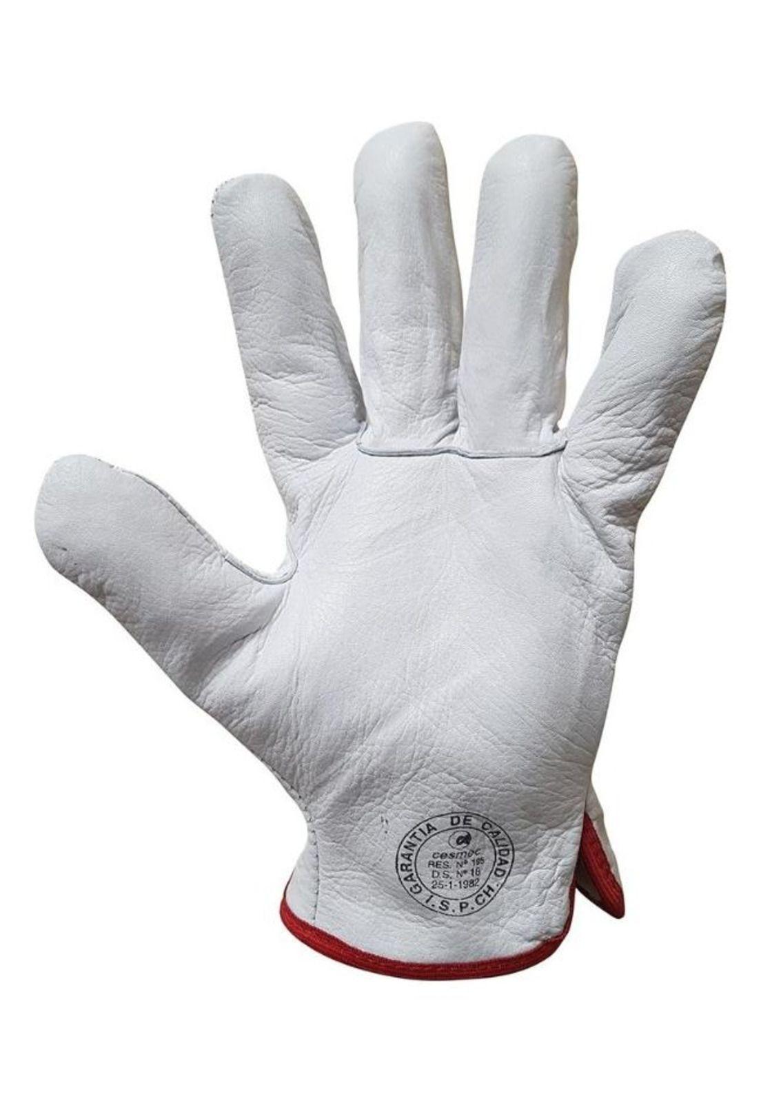 Guantes Cabritilla Con Forro (10 Pares)-1
