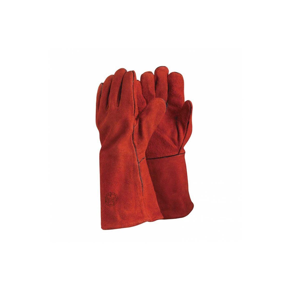 Guante Soldador Rojo-1