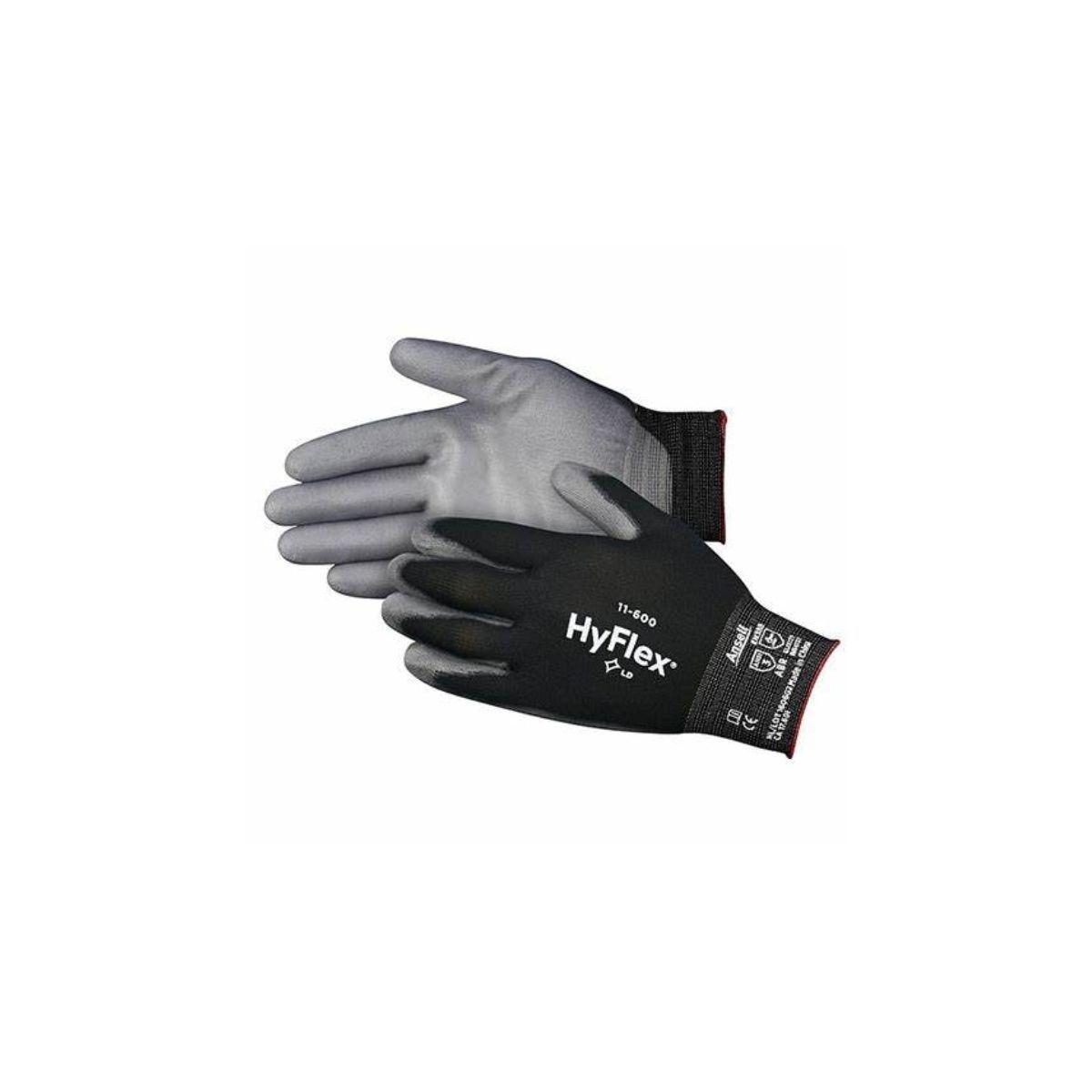 Guante Ansell Hyflex 11-600 Talla 9 (12 Pares)-2