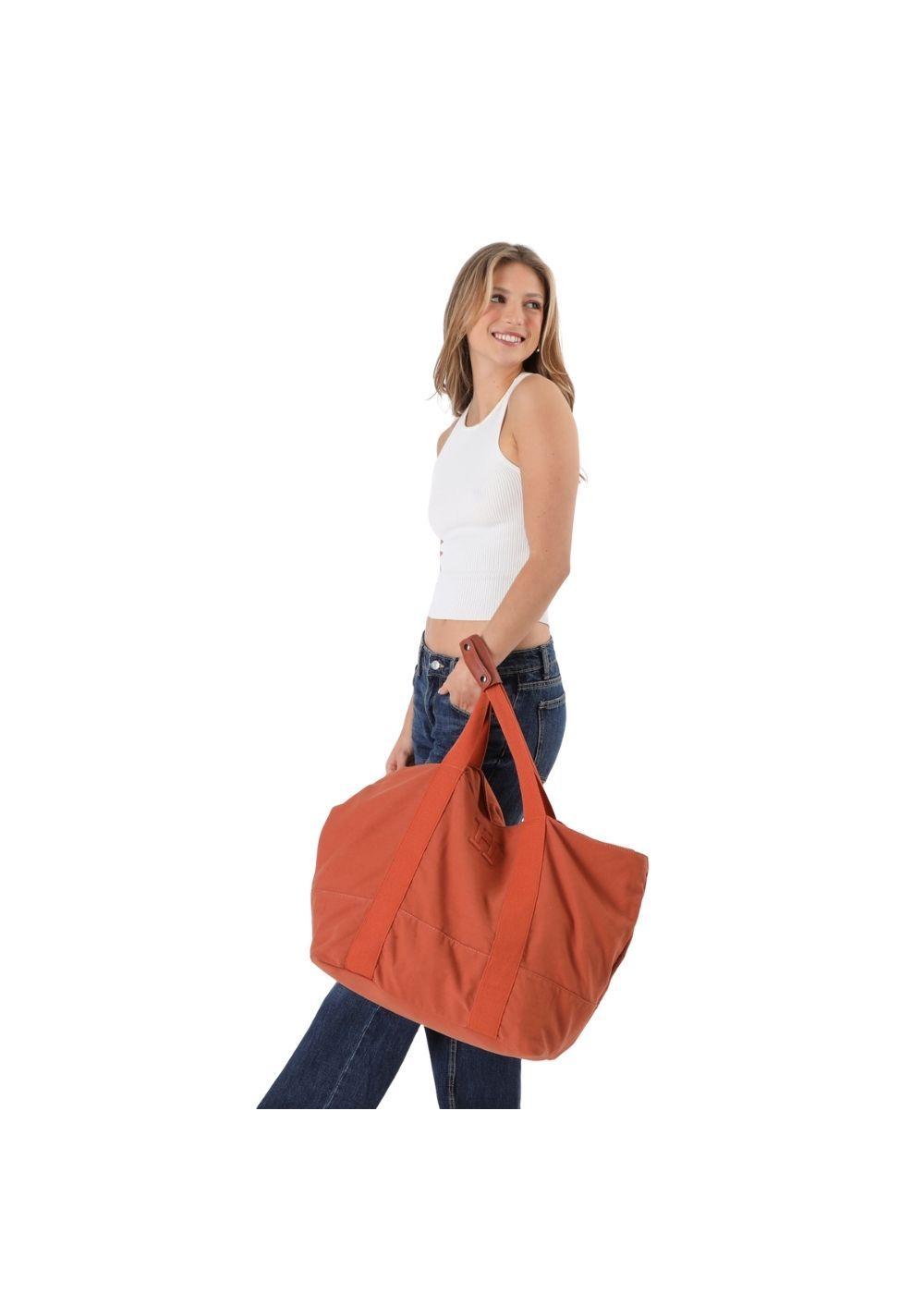 Cartera Tote Playa Dona Naranjo Humana-4