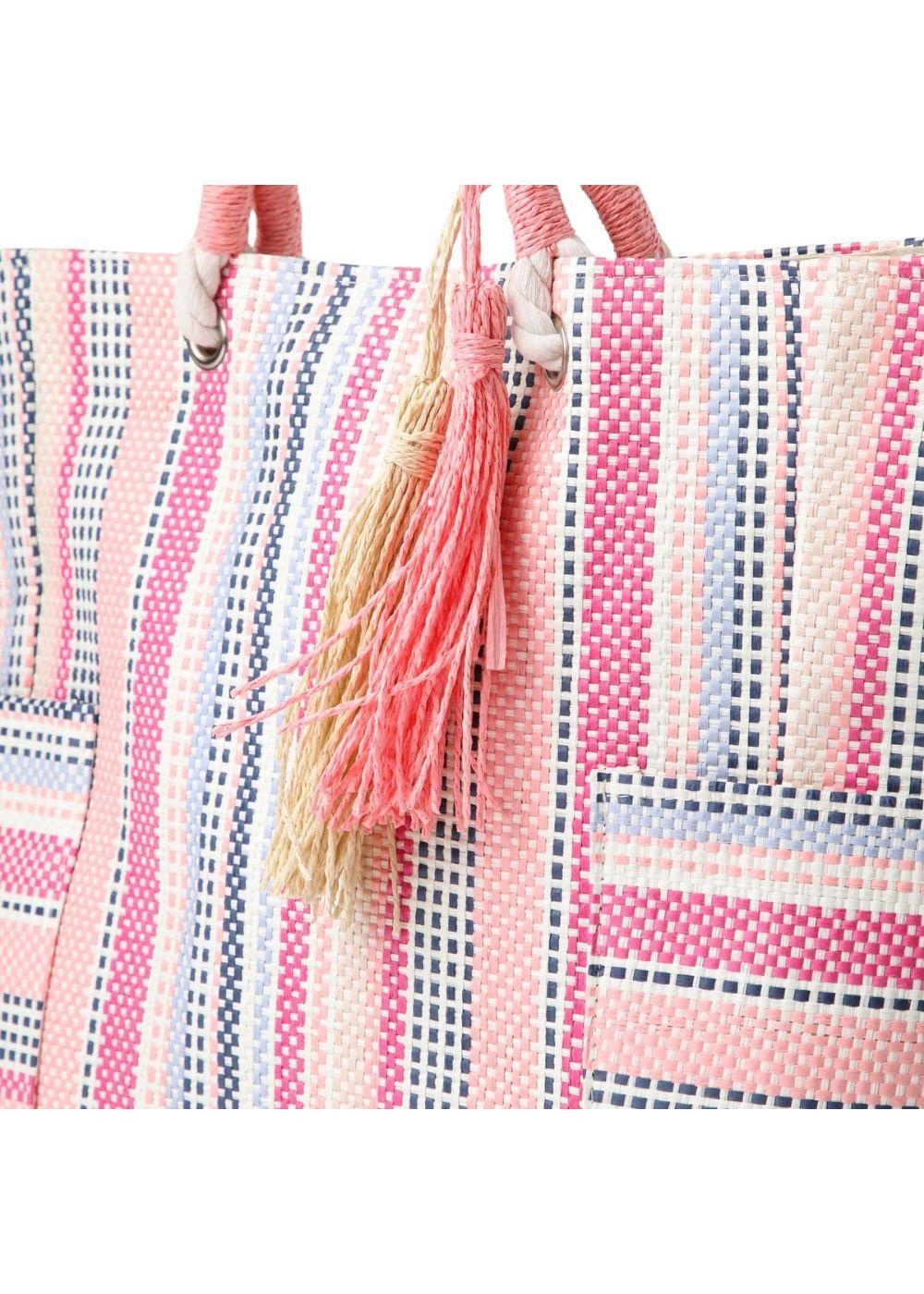 Cartera Hombro Glasgow Rosada i-D-2