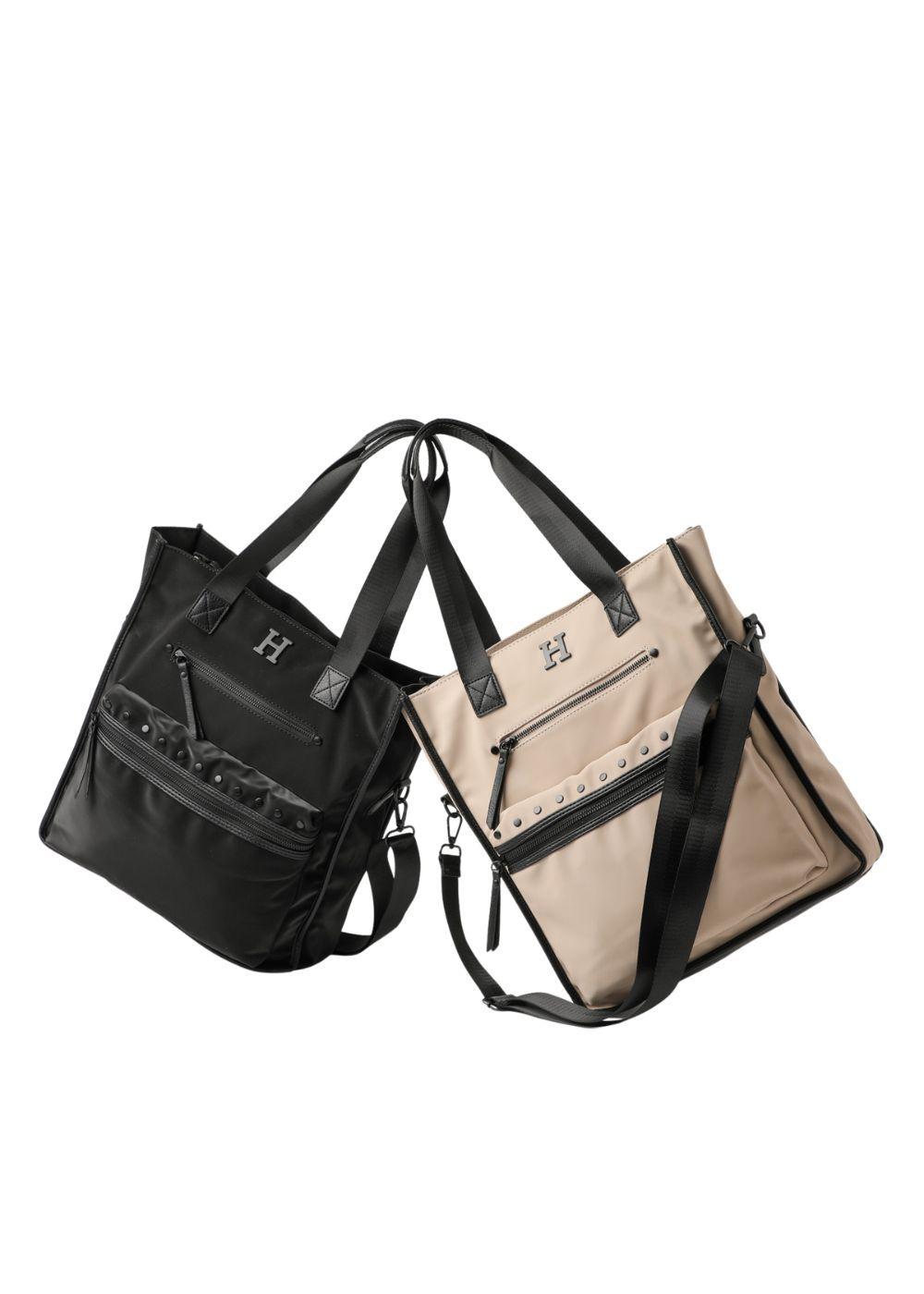 Cartera Hombro Alicante Negra Humana-1