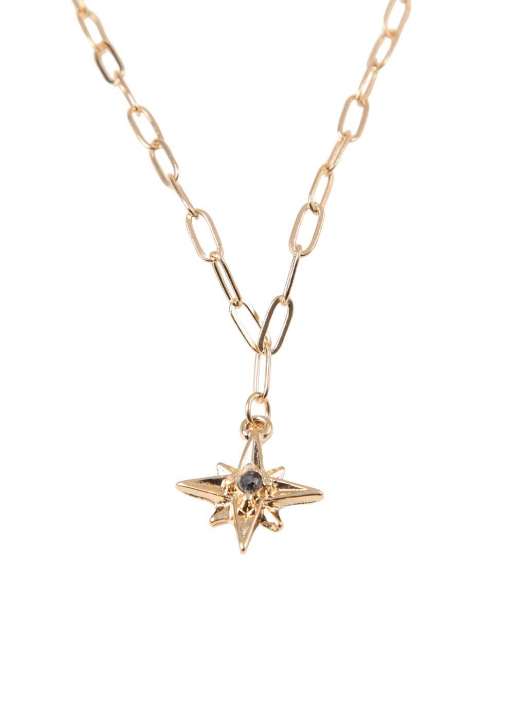 Collar Corto Estefi Dorado i-D-0