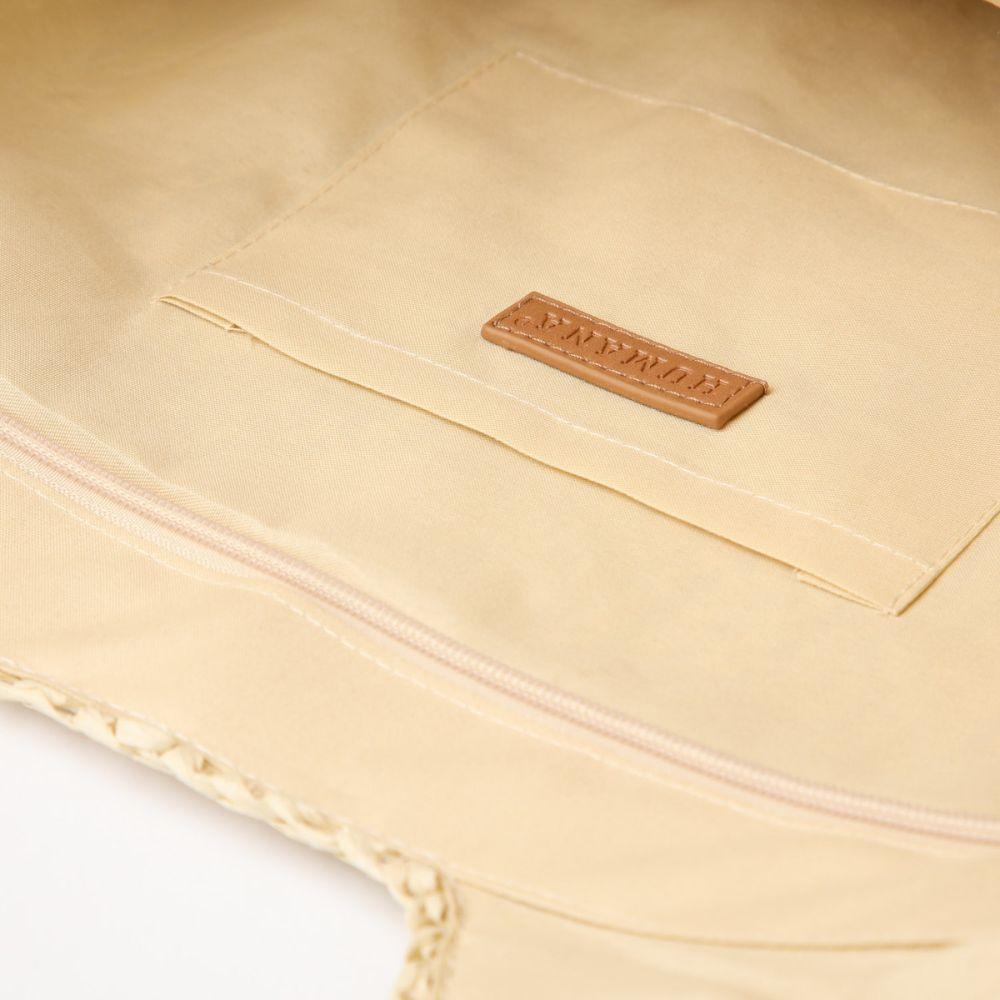 Cartera Hombro Mook Beige Humana-3
