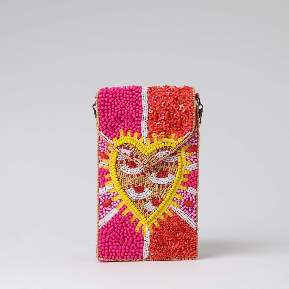 Cartera Mini Bag Garden Fucsia Humana-0