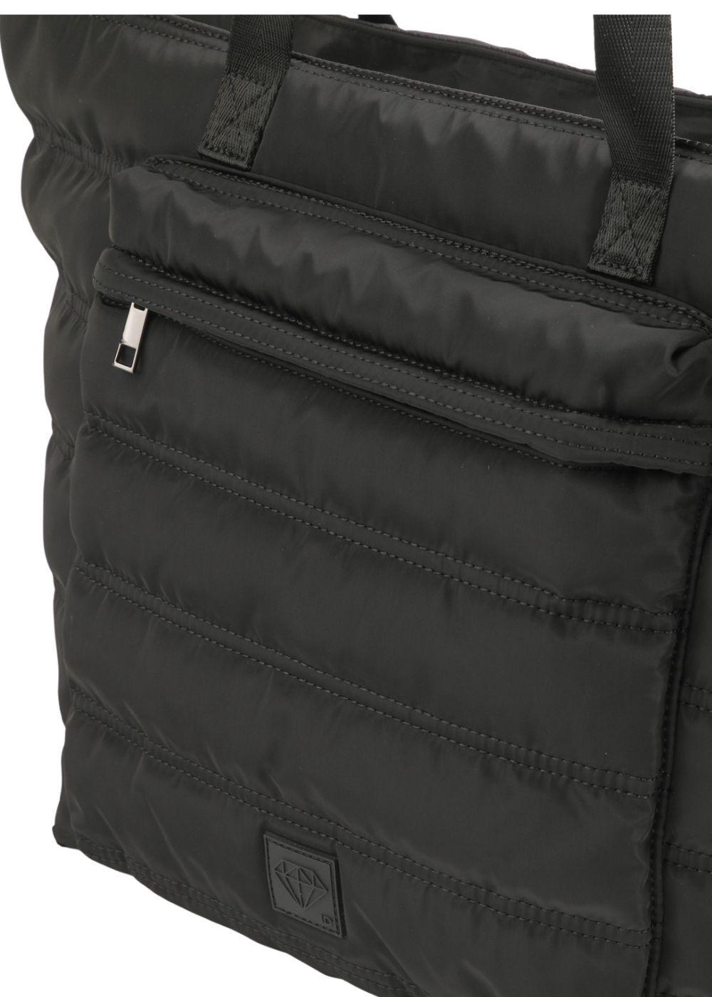 Cartera Tote Oviedo Nylon Negro ID-2