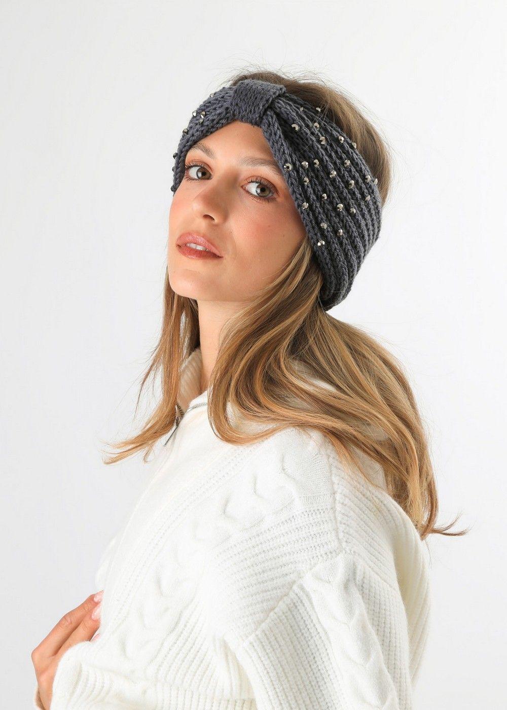 Cintillo Bow Grey Humana-0