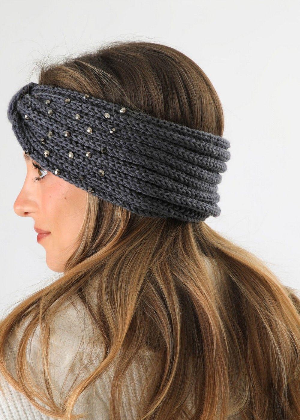 Cintillo Bow Grey Humana-1