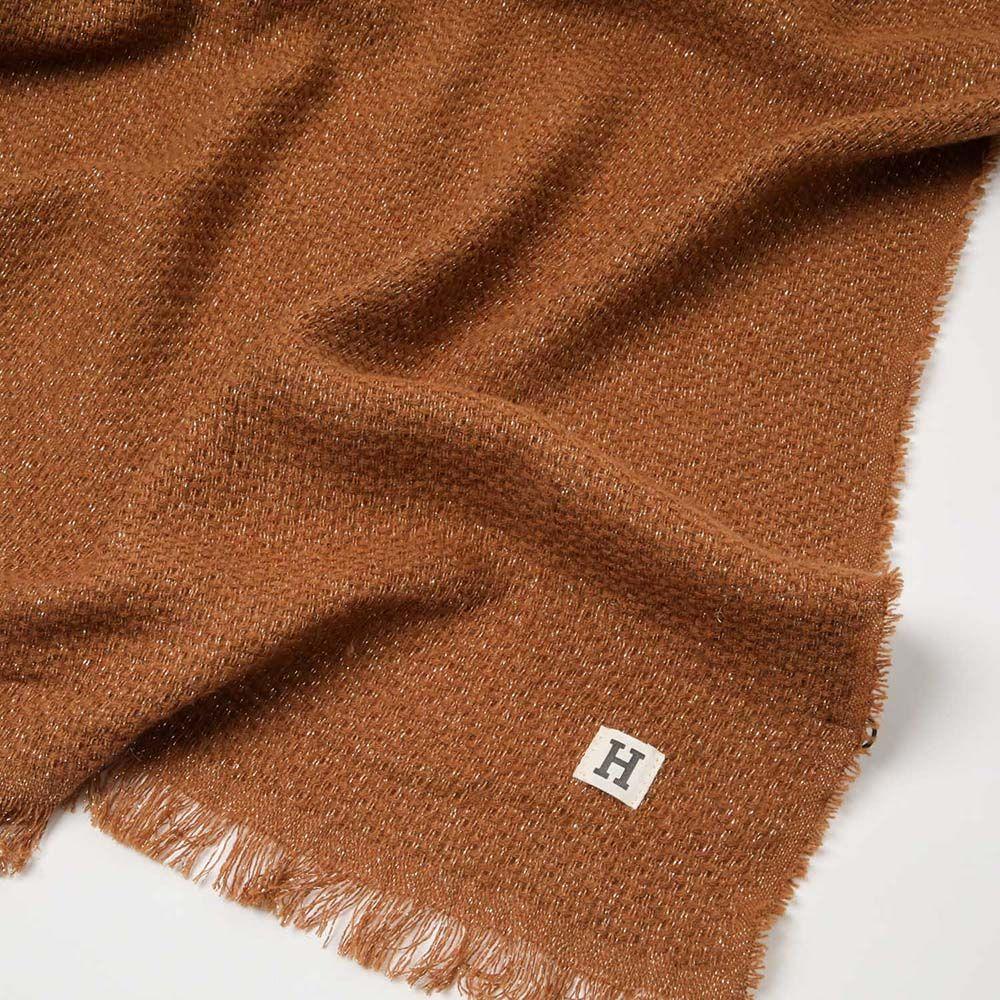Manta Invierno Lurex Café Humana-4