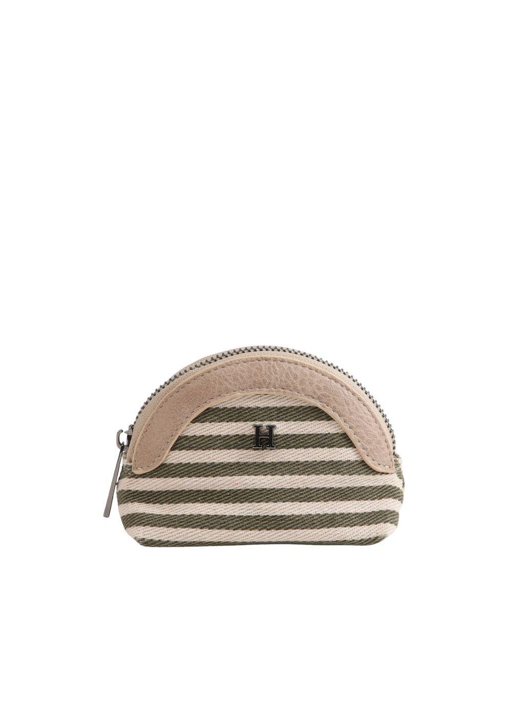 Monedero Helia Canvas Lineas Verde Humana-0