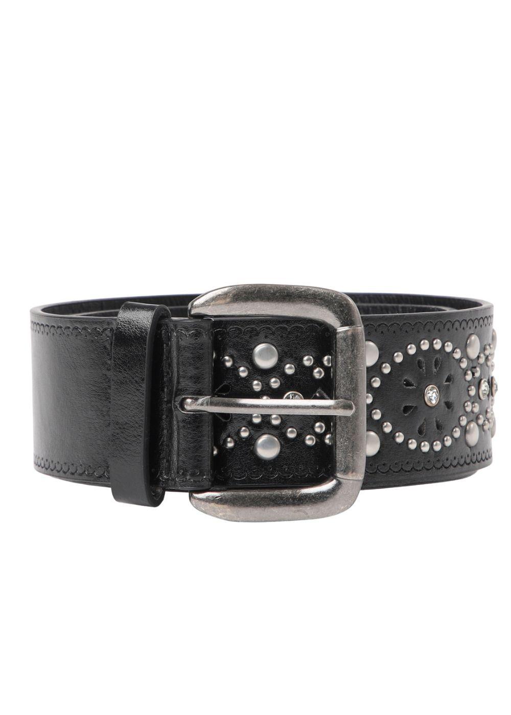 Cinturón Calados Negro Humana-0