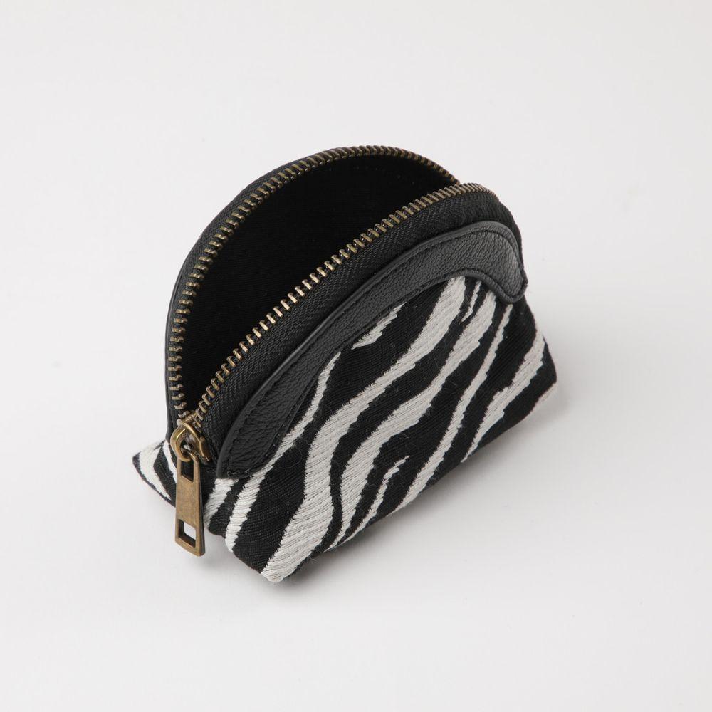 Monedero Zebra Negra Humana-2