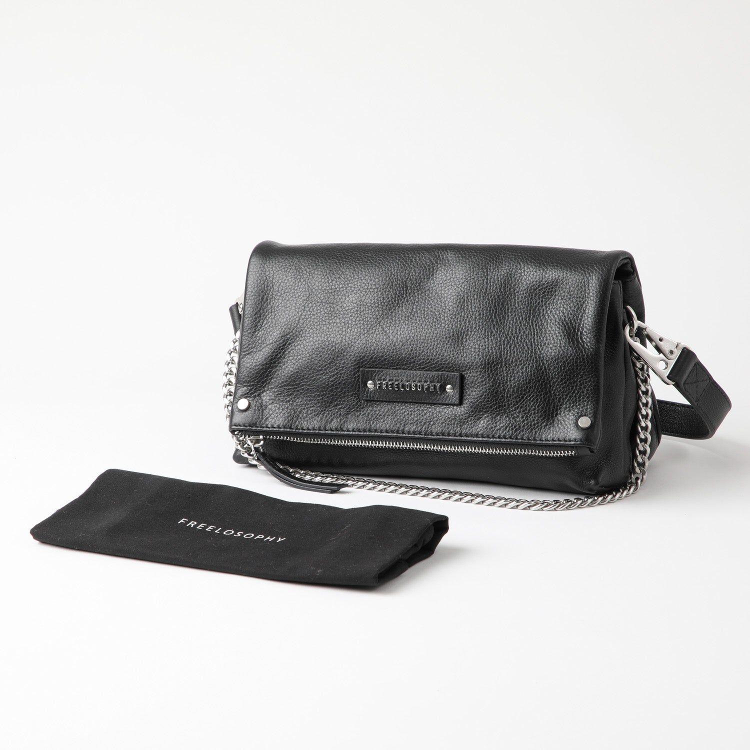 Cartera Cuero Cruzada Amsterdam Black Basic-2