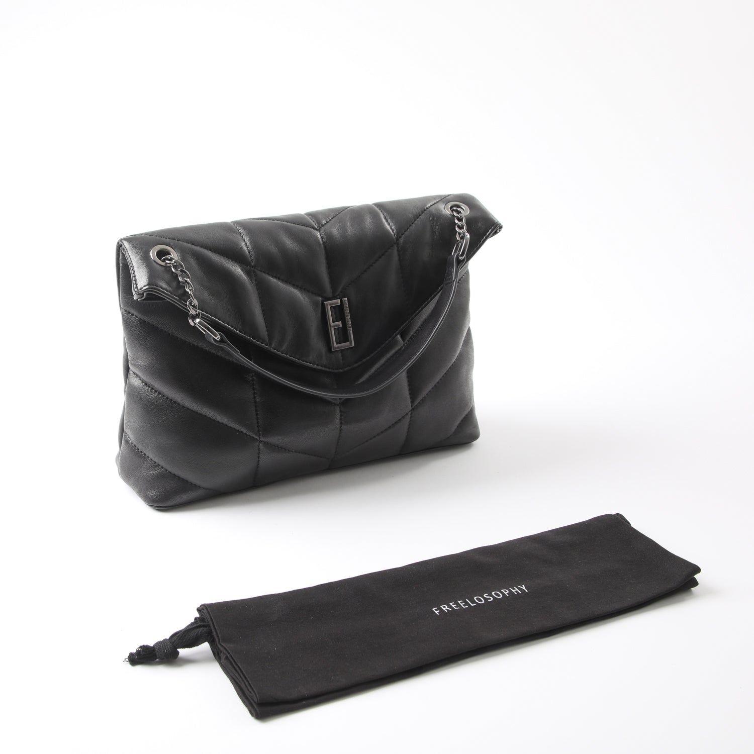 Cartera Cuero Hombro Paris Black-6