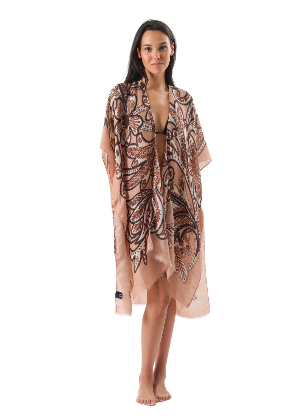 Kimono Paisley Café i-D-0