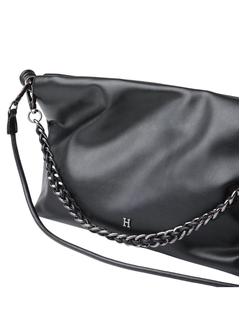 Cartera Bandolera Jena Negro Humana-3