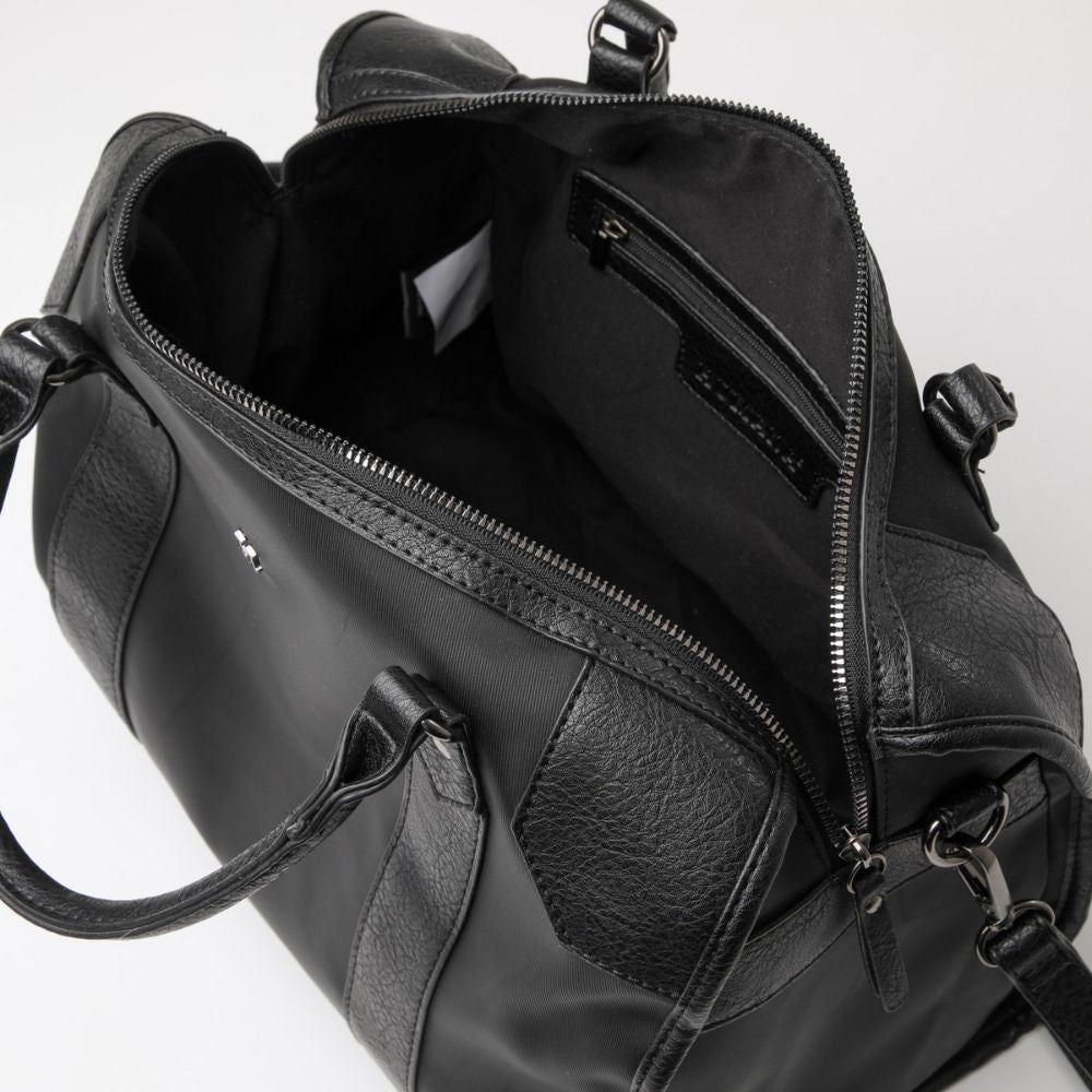 Cartera Hombro Torrevieja Negra Humana-3