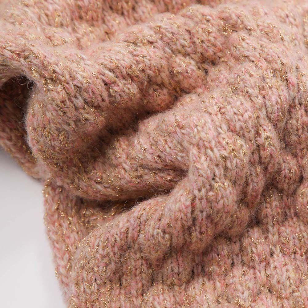 Cuello Lurex Rosada Humana-1