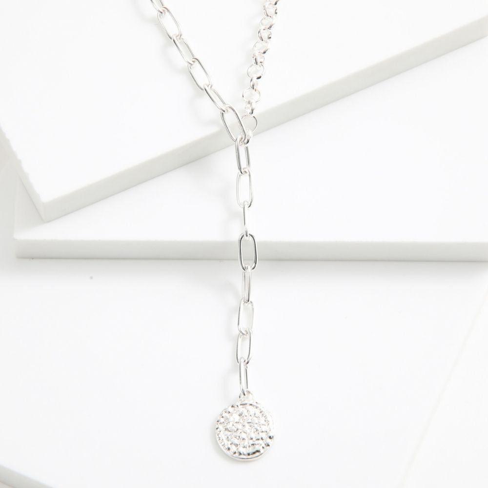 Collar Corto Ulia Plateado I-D-0