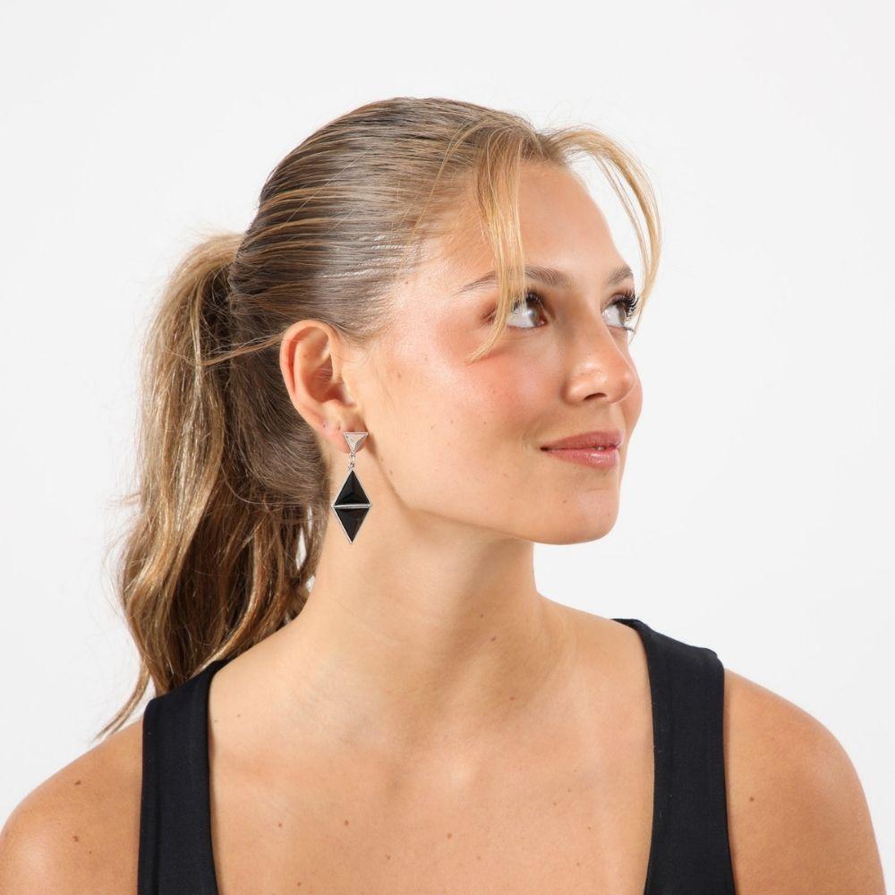 Aros Mediano Mikof Plateado Humana-1