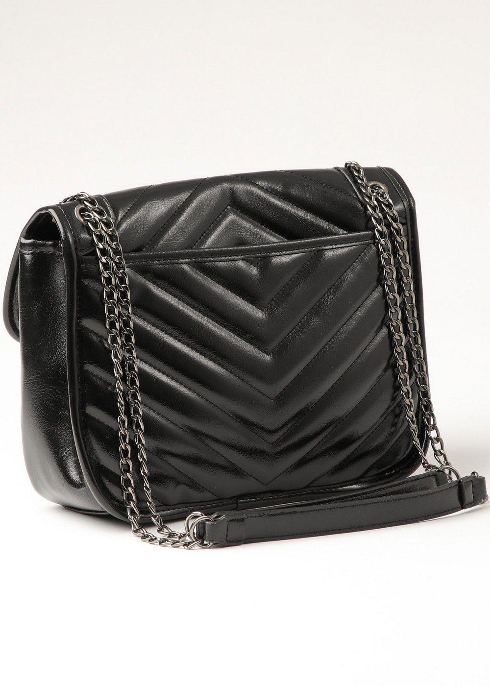 Cartera Hombro Clara Negro Humana-2