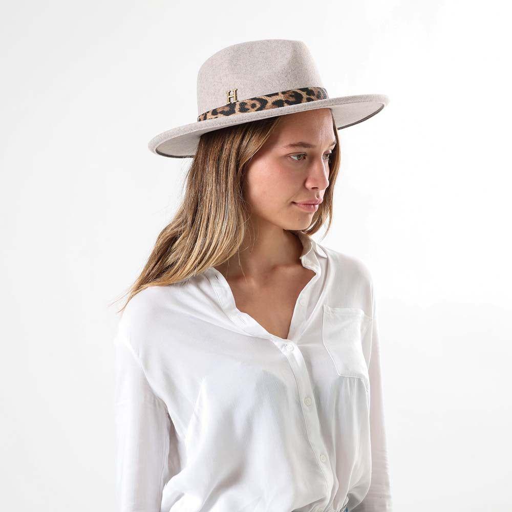 Sombrero Invierno Leopard Café Humana-2