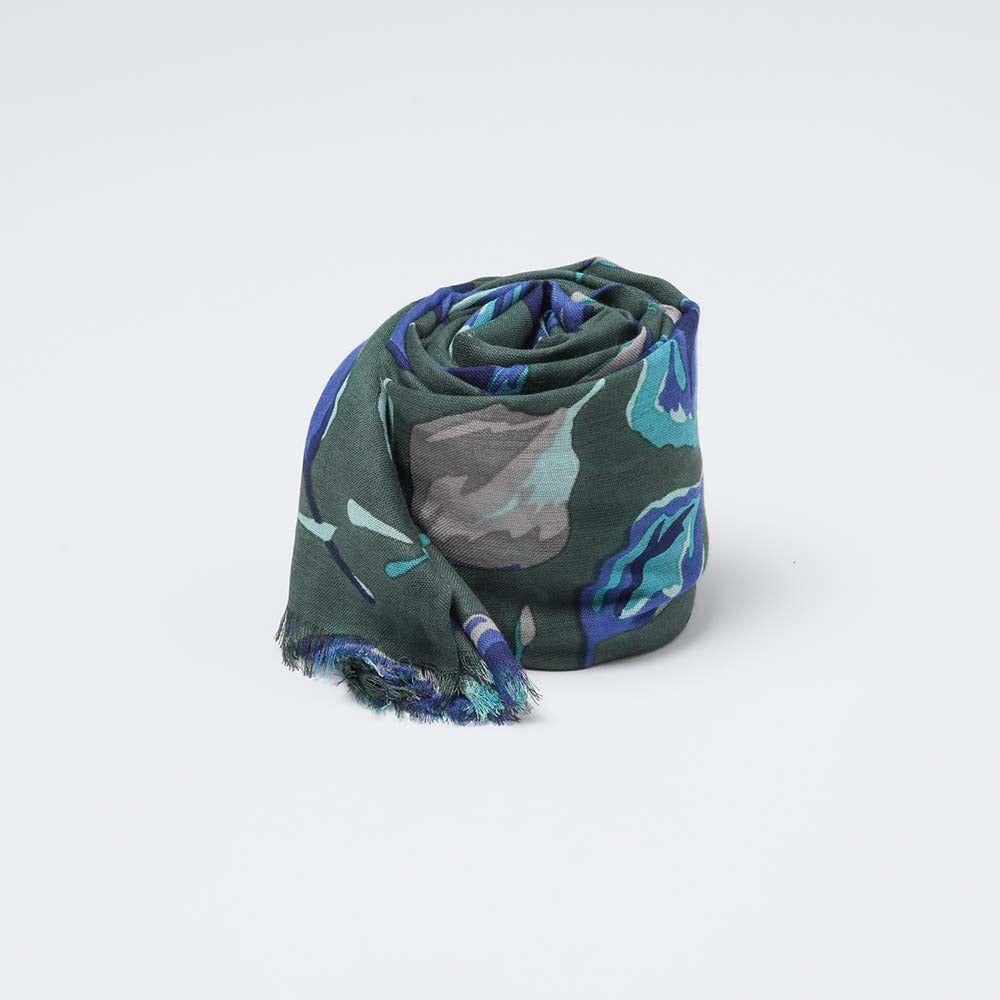 Pañuelo Estampado Grin Verde i-D-0