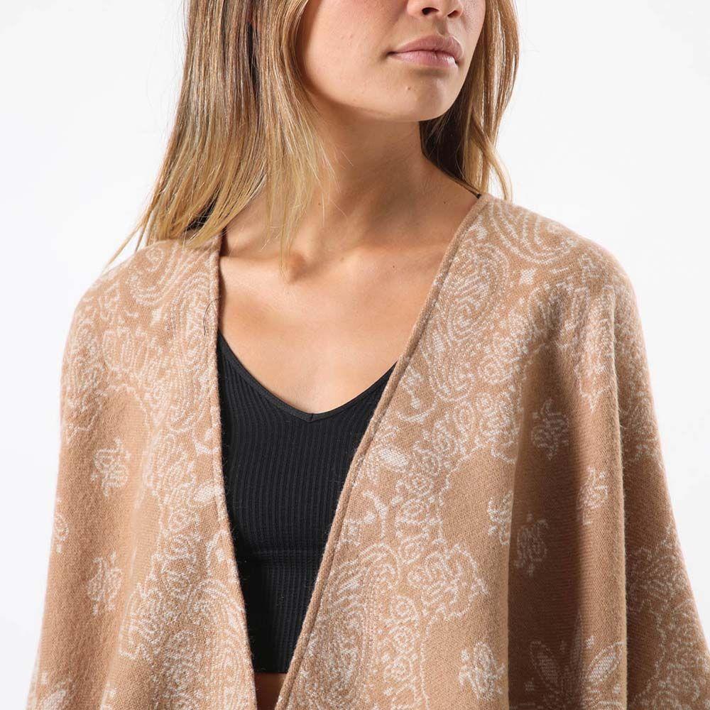 Poncho Paisely Café Humana-2