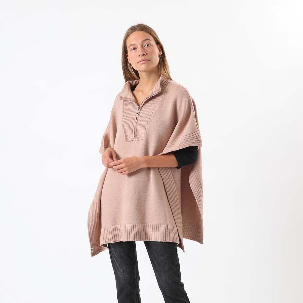 Poncho Basic Café Humana-0