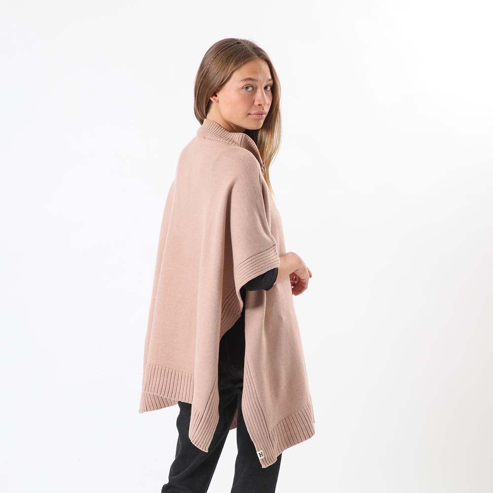 Poncho Basic Café Humana-1