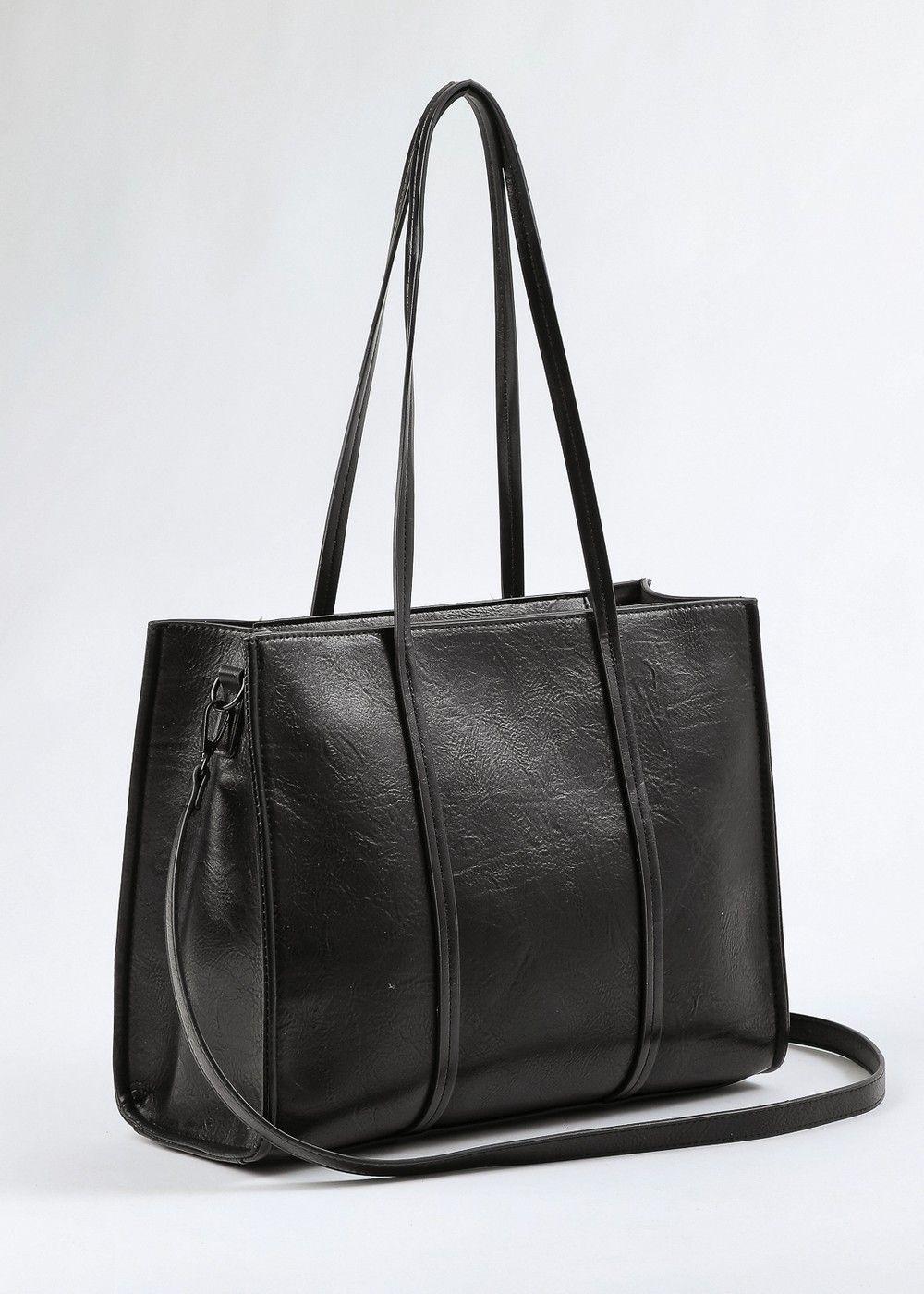 Cartera Tote Anais Black Humana-2