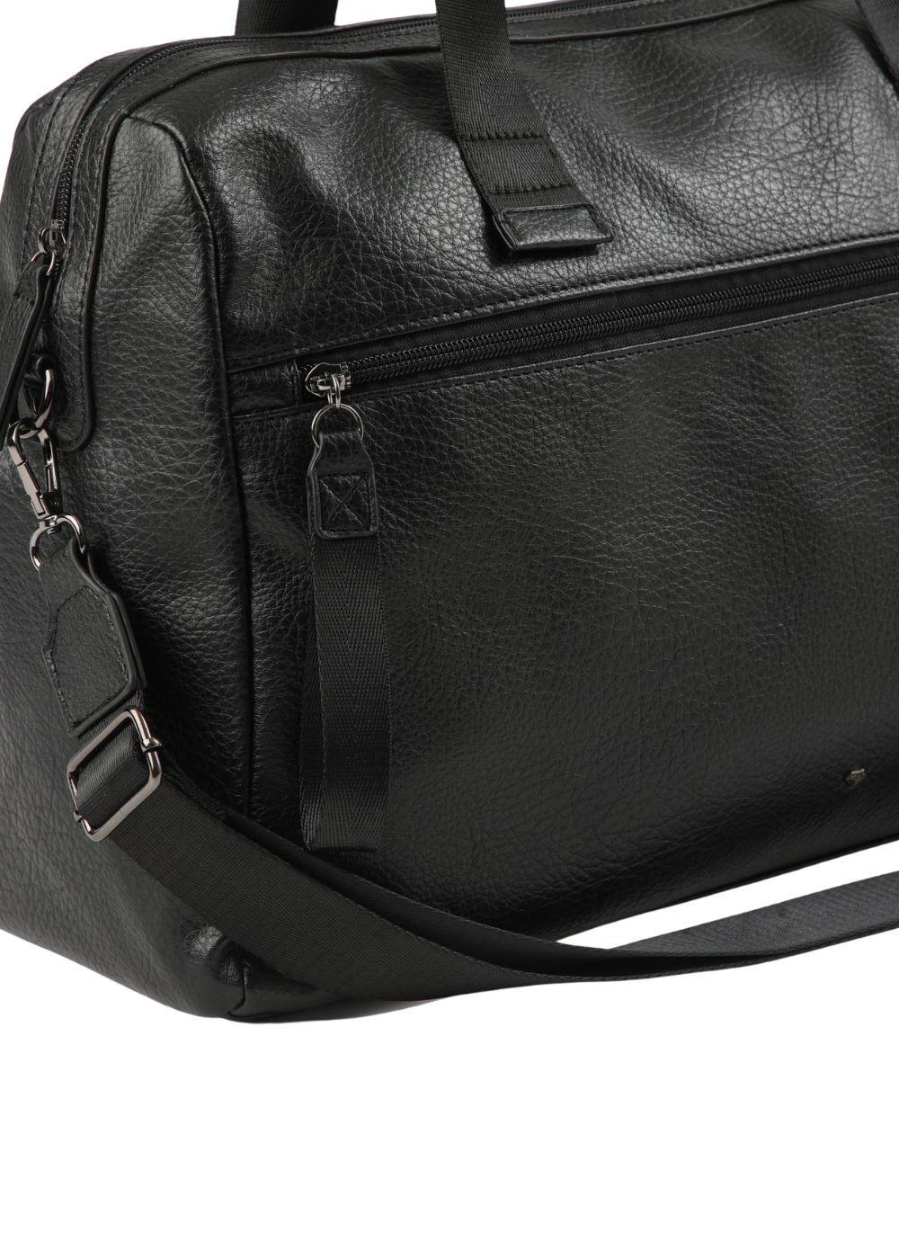 Bolso Murcia Ecocuero negro ID-2
