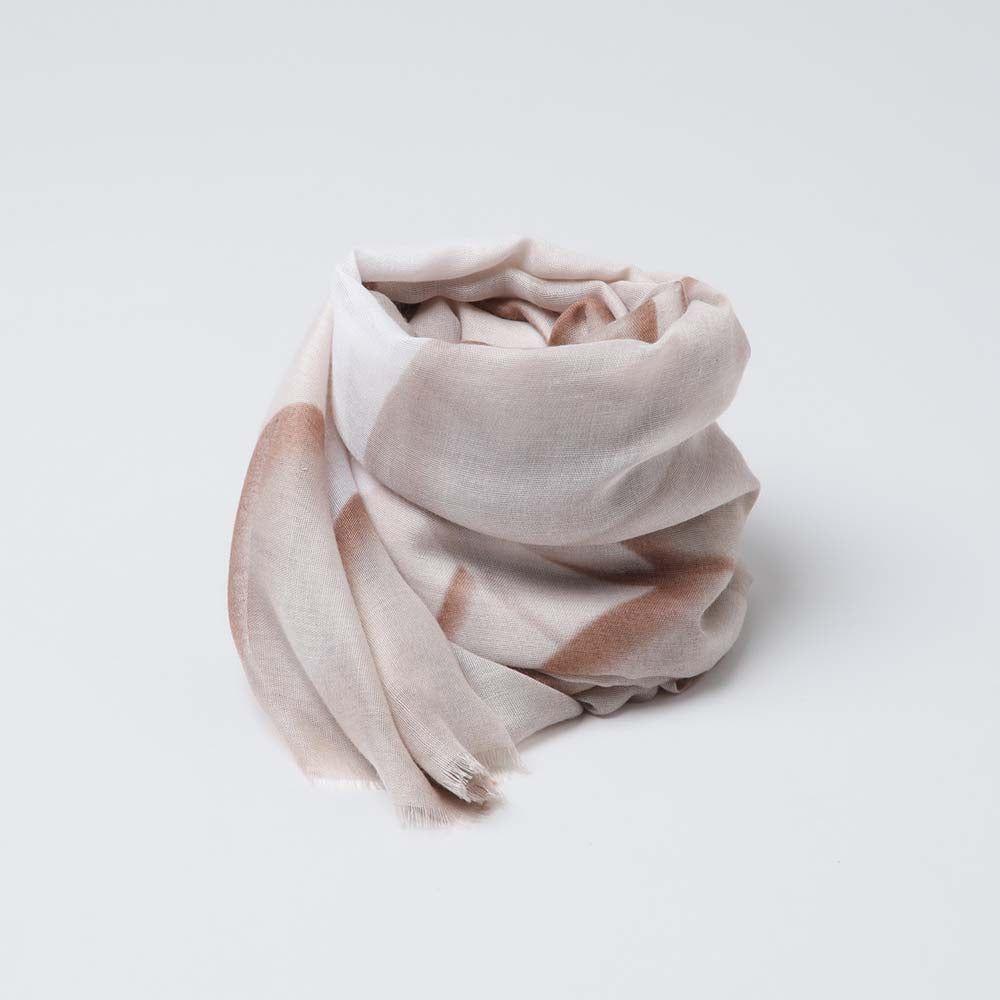 Pañuelo Estampado Esmée Beige i-D-0