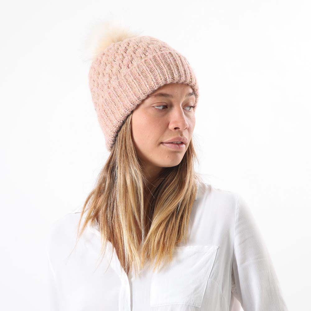 Gorro Lurex Rosada Humana-2
