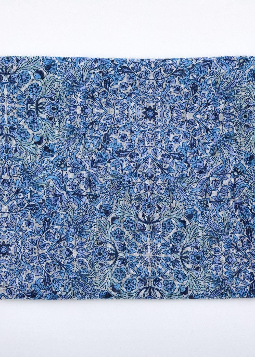 Pañuelo Estampado Aster Blue I-D-0