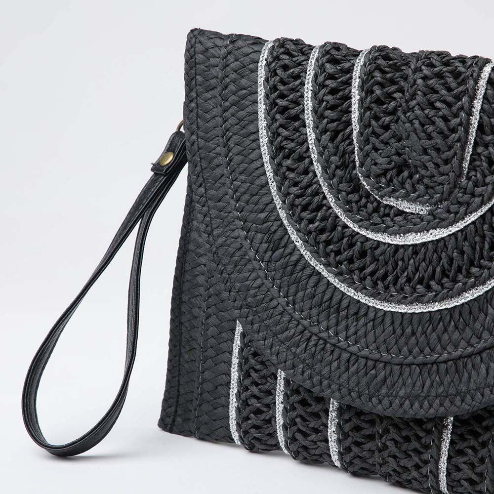 Cartera Cruzada Breeze Negra Humana-3