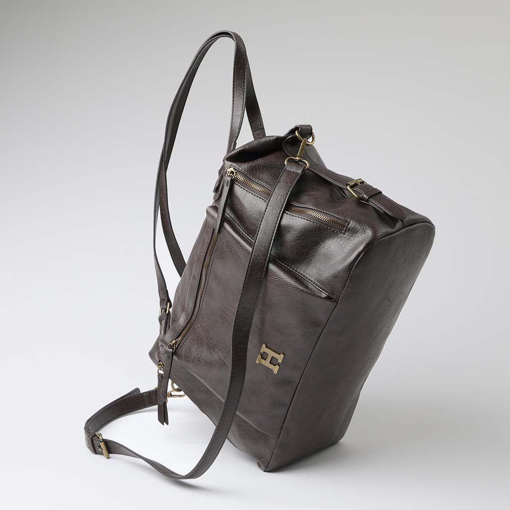 Cartera Hombro Vittoria Café Humana-1