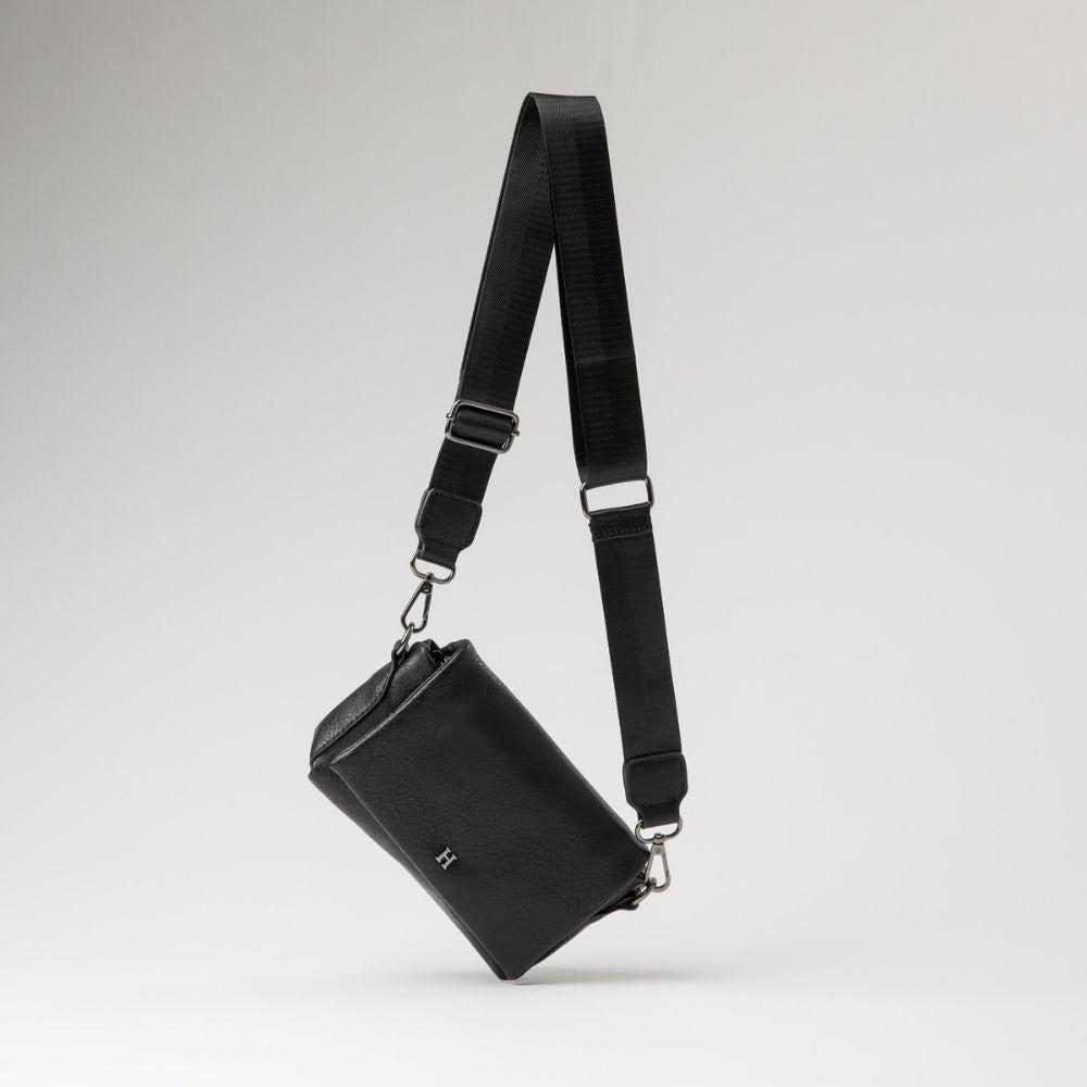 Cartera Cruzada Navarra Negra Humana-1