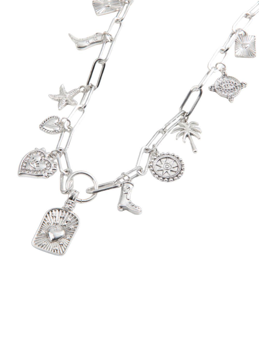 Collar Fer Plateado ID-0