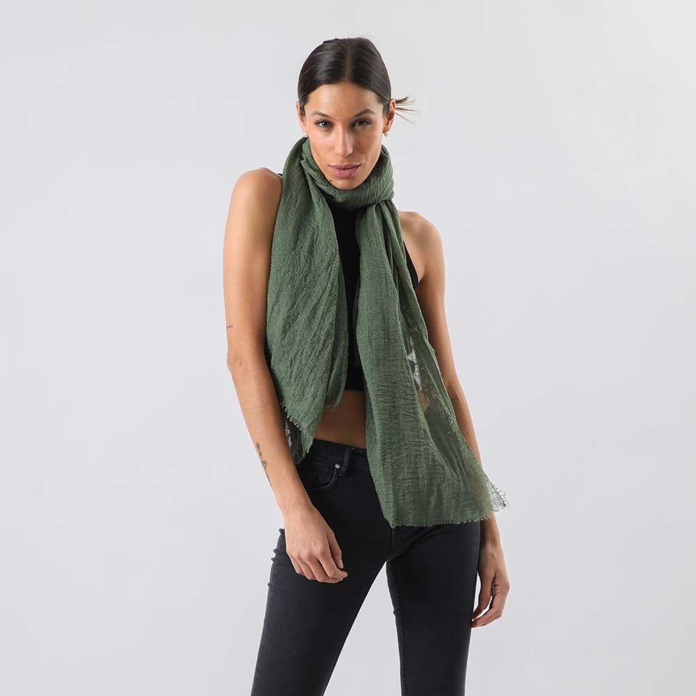 Pañuelo Liso Lecce Verde i-D-1