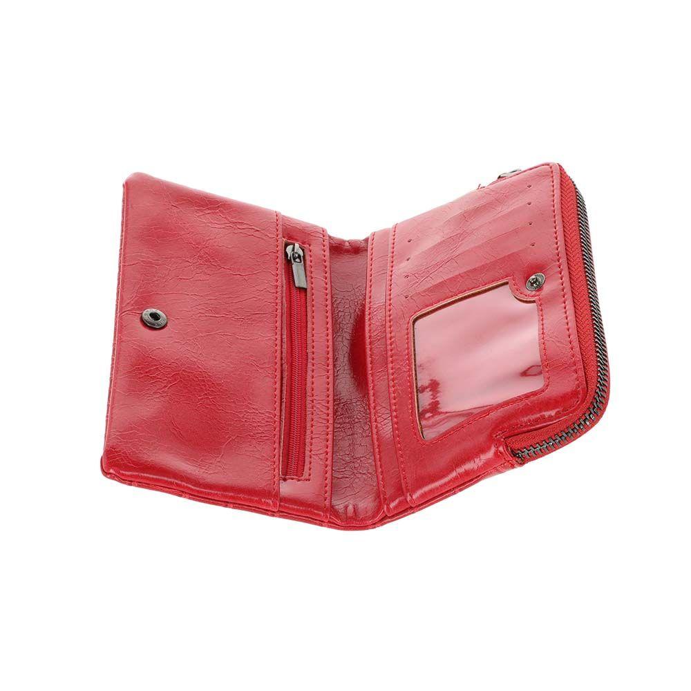 Billetera Chica Living Roja Humana-2