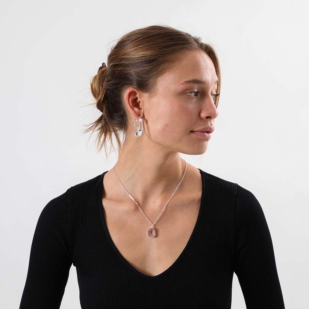 Collar Corto Benagil Morado i-D-1