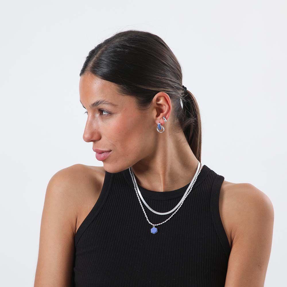 Set Aros Amaranto Azul Humana-1