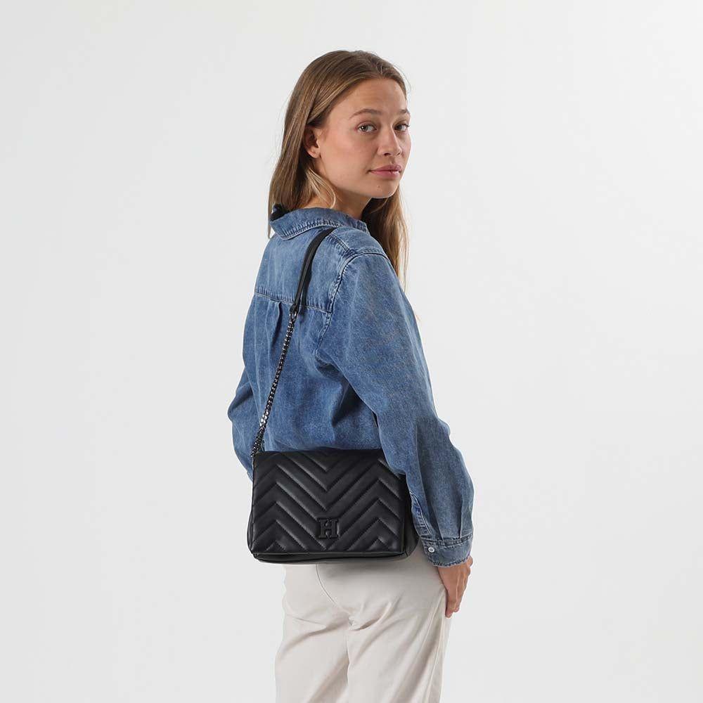 Cartera Hombro Oporto Negro Humana-4