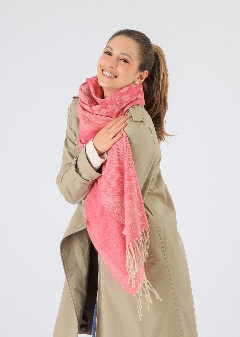 Bufanda Malaga Rosado I-D-2