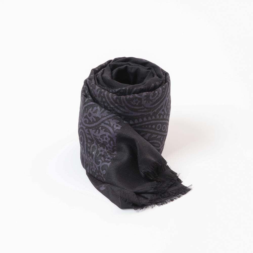 Pañuelo Estampado Warz Negro i-D-0