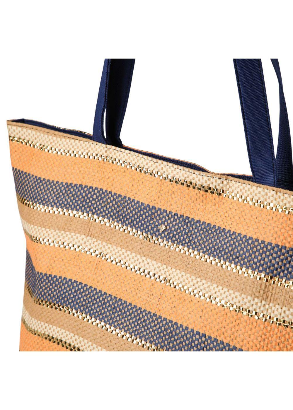 Cartera Tote Padua Azul Playa ID-2