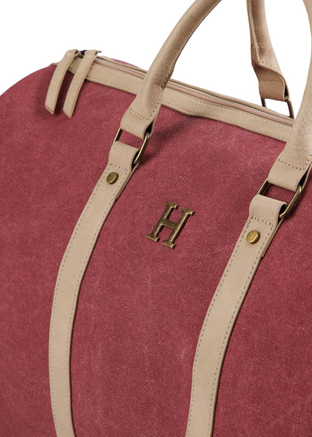 Bolso Ava Canvas Burdeo Viaje Humana-2