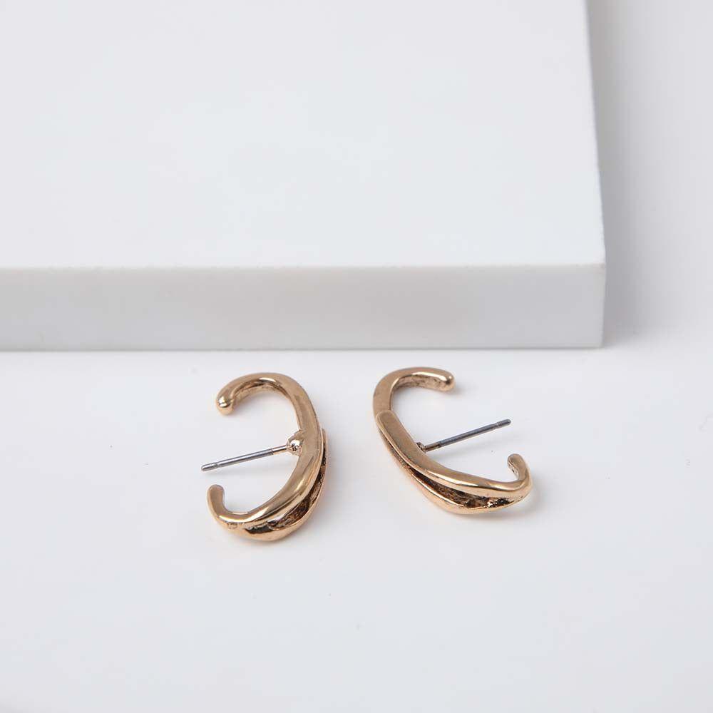 Aros Pegado Protea Dorado Humana-0